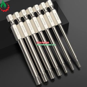 Mũi hoa thị có lỗ chuôi lục giác Broppe