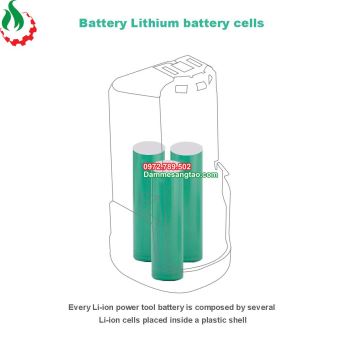 Pin Bosch 10.8V 12v Li-ion nhận sạc zin