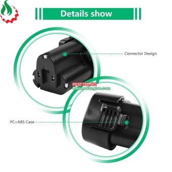 Pin makita 10.8V Li-ion nhận sạc zin