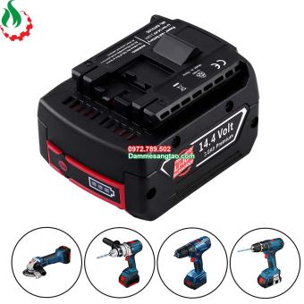 Vỏ pin Bosch 14V Li-ion 3.7V nhận sạc zin