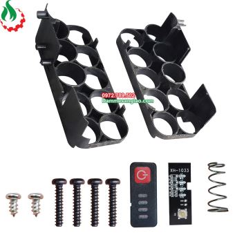 Vỏ pin makita 18V lỗ sạc adapter có báo pin