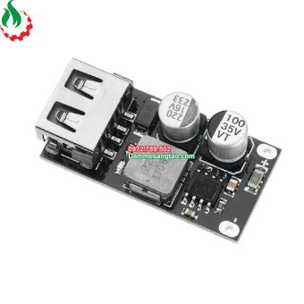 Mạch hạ áp đầu vào 6V-32V đầu ra 5V QC3.0 sạc nhanh
