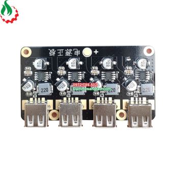 Mạch hạ áp đầu vào 6V-32V đầu ra 5V QC3.0 sạc nhanh
