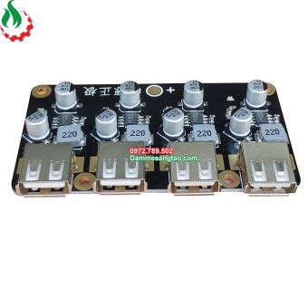 Mạch hạ áp đầu vào 6V-32V đầu ra 5V QC3.0 sạc nhanh