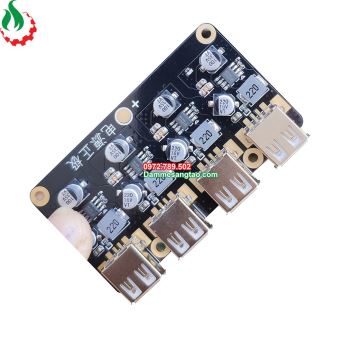 Mạch hạ áp đầu vào 6V-32V đầu ra 5V QC3.0 sạc nhanh