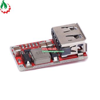 Mạch hạ áp đầu vào 6V 24V đầu ra 5V 3A sạc điện thoại