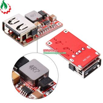 Mạch hạ áp đầu vào 6V 24V đầu ra 5V 3A sạc điện thoại