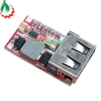 Mạch hạ áp đầu vào 6V 24V đầu ra 5V 3A sạc điện thoại