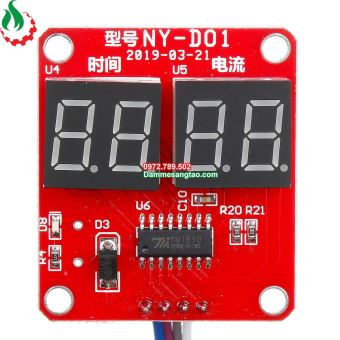 Mạch timer máy hàn cell pin NY-D01 40A 100A