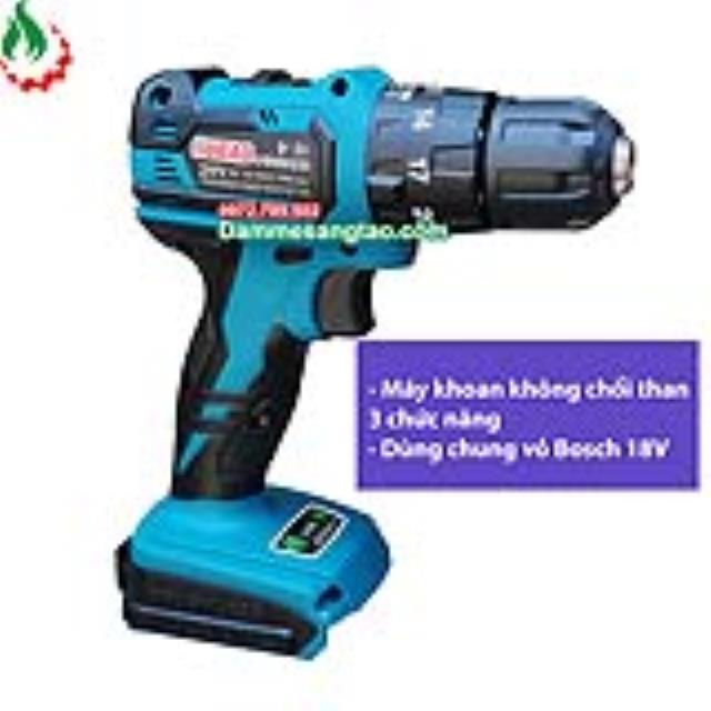 Máy khoan pin 3 chức năng 18V OUBAO OB802B