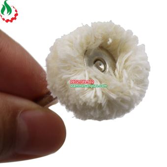 Đầu đánh bóng trang sức resin bằng len