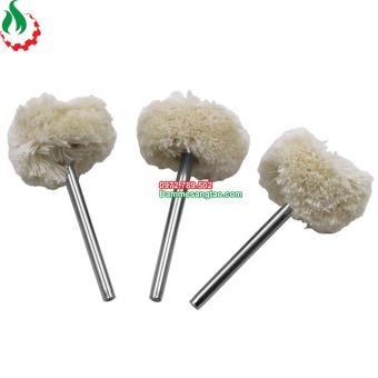 Đầu đánh bóng trang sức resin bằng len