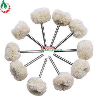 Đầu đánh bóng trang sức resin bằng len