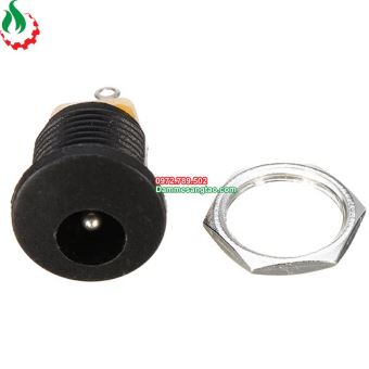Jack DC 022 chuẩn 5.5 x 2.1mm (Có cao su chống nước)
