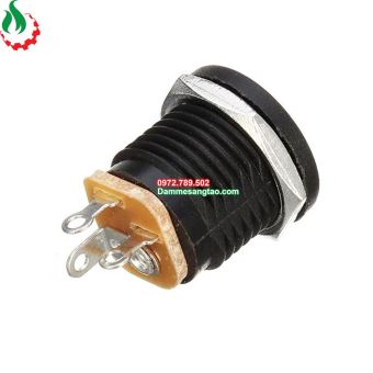Jack DC 022 chuẩn 5.5 x 2.1mm (Có cao su chống nước)