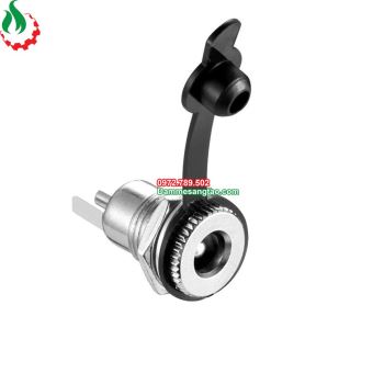 Jack DC 099 kim loại chuẩn 5.5 x 2.1mm (Có cao su chống nước)