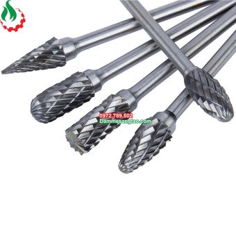 Mũi mài khắc hợp kim trục 3mm