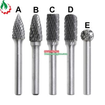 Mũi mài khắc hợp kim trục 6mm