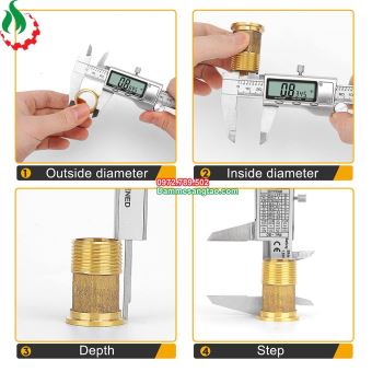 Thước kẹp điện tử thép không gỉ 150mm Syntek