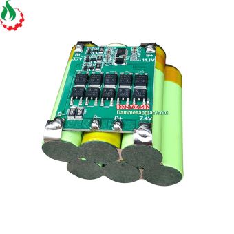 Khối pin Lishen 12V 3S2P 4000mah xả 40A