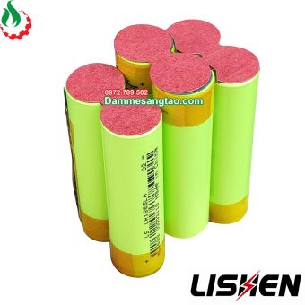 Khối pin Lishen 12V 3S2P 4000mah xả 40A