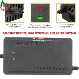 Sạc xe điện 14S 48V (58.8V) dùng cho pin Li-ion 3.7V