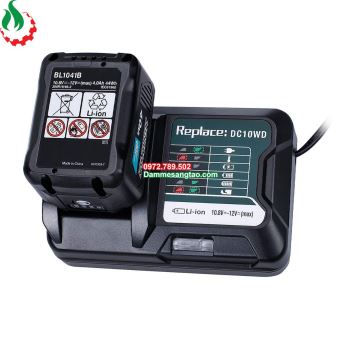 Sạc pin makita 12V max DC10WD nhận mạch zin