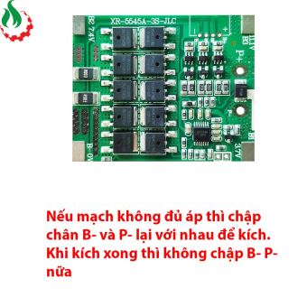 Mạch 3S 12V 30A XR bảo vệ pin Li-ion 3.7V