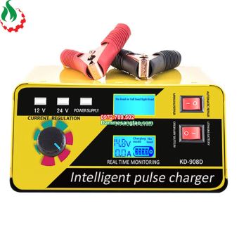 Sạc acquy 12V 24V tự động 4AH - 400AH (Có chế độ sạc pin Li-ion 12.6V)