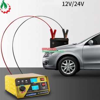 Sạc acquy 12V 24V tự động 4AH - 400AH (Có chế độ sạc pin Li-ion 12.6V)