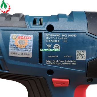 Máy siết bulong dùng pin Bosch 18V GDS 18V-400