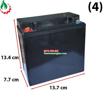 Vỏ bình acquy dùng pin 18650 32650