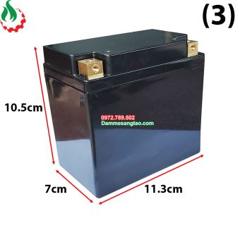 Vỏ bình acquy dùng pin 18650 32650