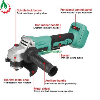 Máy mài góc dùng pin 18V không chổi than (Mẫu 1)