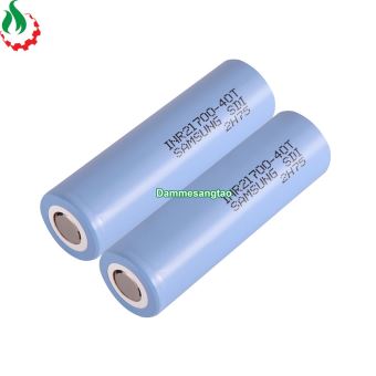 Cell pin 21700 Samsung 40T 4000mah-35A (Li-ion 3.7V)