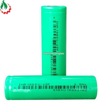 Cell pin 18650 EVE Li-ion 3.7V 2500mah 12C - Xả 30A