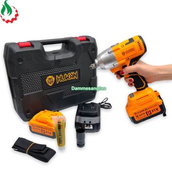 Máy siết bulong pin 21V HUKAN X9-PRO 650Nm