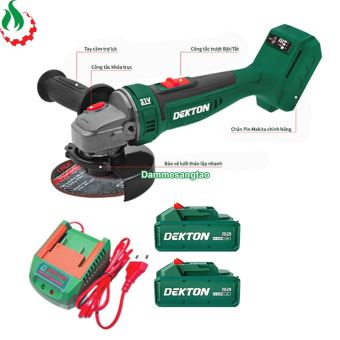 Máy mài góc pin 21V Dekton M21-AG100CP