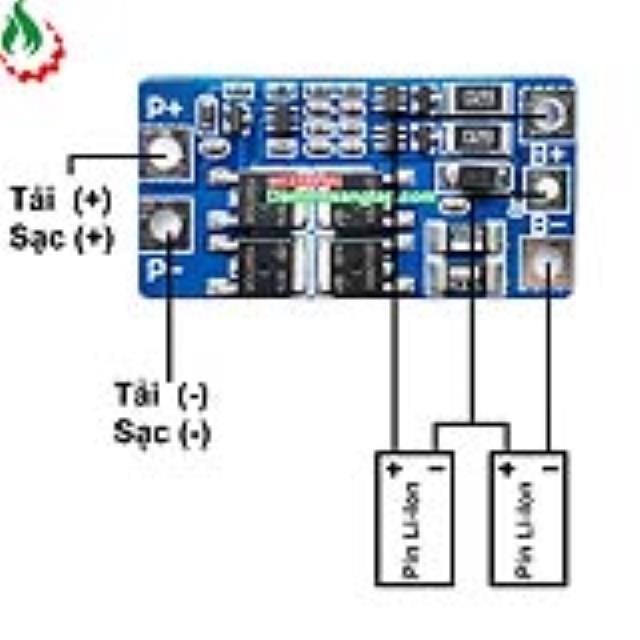 Mạch 2S 20A 7.4V (8.4V) bảo vệ pin Li-ion 3.7V
