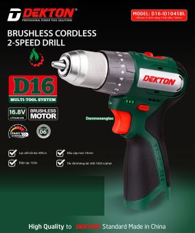 Máy khoan pin 14V Dekton D16-ID1045BL 45Nm