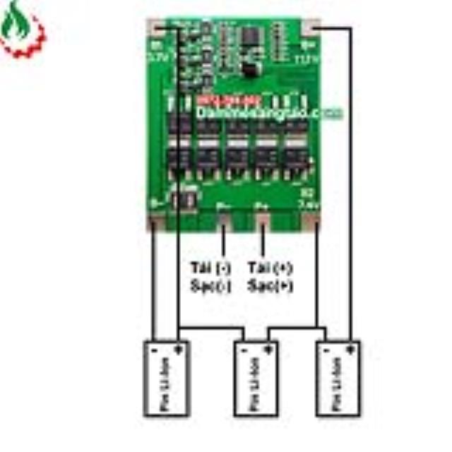 Mạch 3S 12V 30A BW bảo vệ pin Li-ion 3.7V