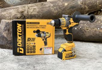 Máy khoan pin 21V Dekton D20-ID13120ATC 120Nm (Chống trật tay)