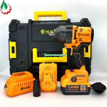 Máy siết bulong pin 21V HUKAN HK-IWH850N 850Nm