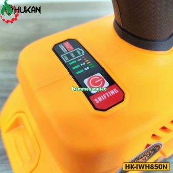 Máy siết bulong pin 21V HUKAN HK-IWH850N 850Nm