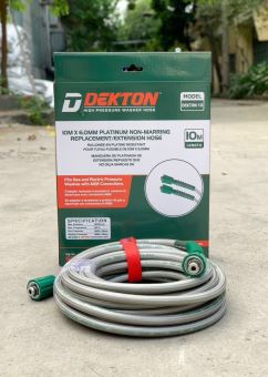 Dây xịt rửa áp lực Dekton 10m-15m-20m dùng cho máy rửa xe