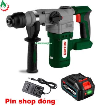 Máy khoan đục pin 21V Dekton M21-RH2702BL