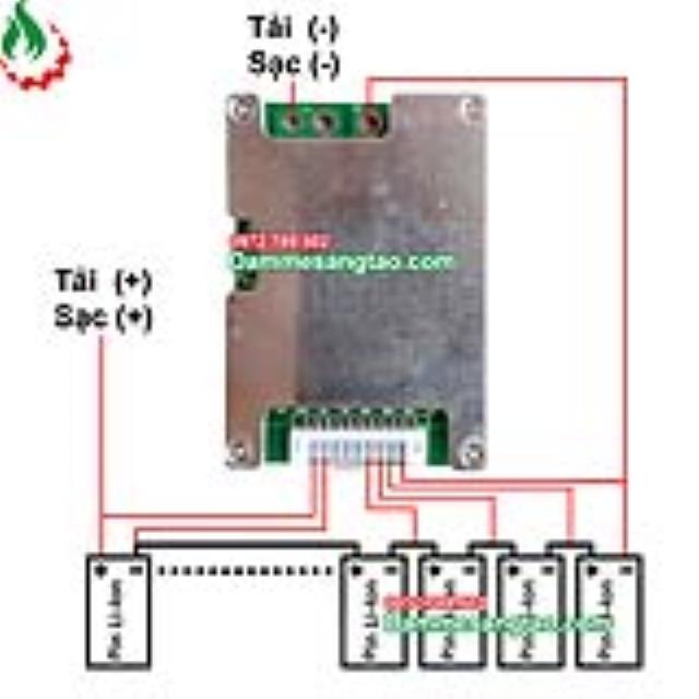 Mạch 10S 36V 50A bảo vệ pin Li-ion 3.7V (Mạch đa năng)