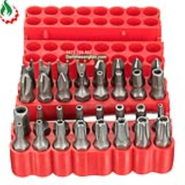 Bộ mũi vít 5 kiểu 33 chi tiết