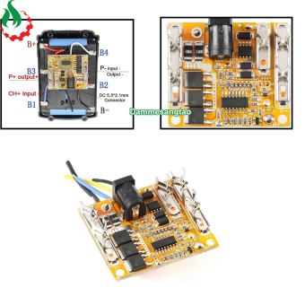 Mạch pin Makita 5S 18V 50A sạc adapter bảo vệ pin Li-ion 3.7V