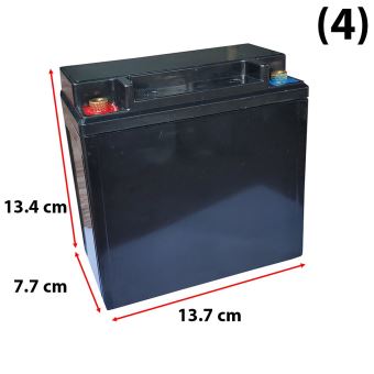 Vỏ bình acquy dùng pin 18650 32650